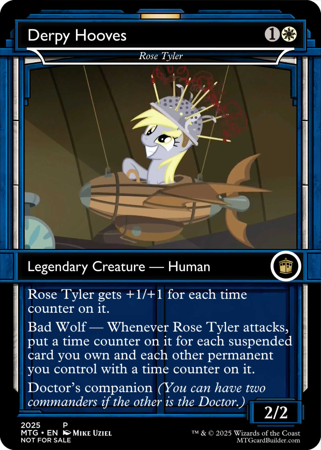rose tyler mtg card Magic The Gathering - Universes Beyond - Doctor Who - Rose Tyler  (Commander) main image 0